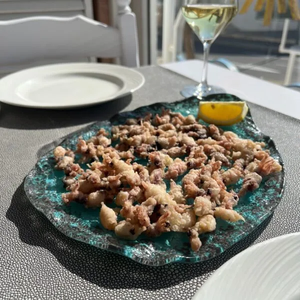 Chopitos fritos, puntillas de la lonja